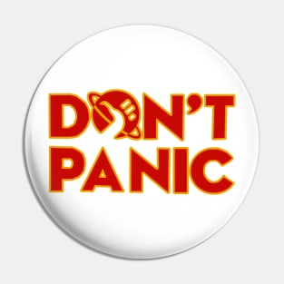 don't panic The Hitchhiker's Guide to the Galaxy Pin