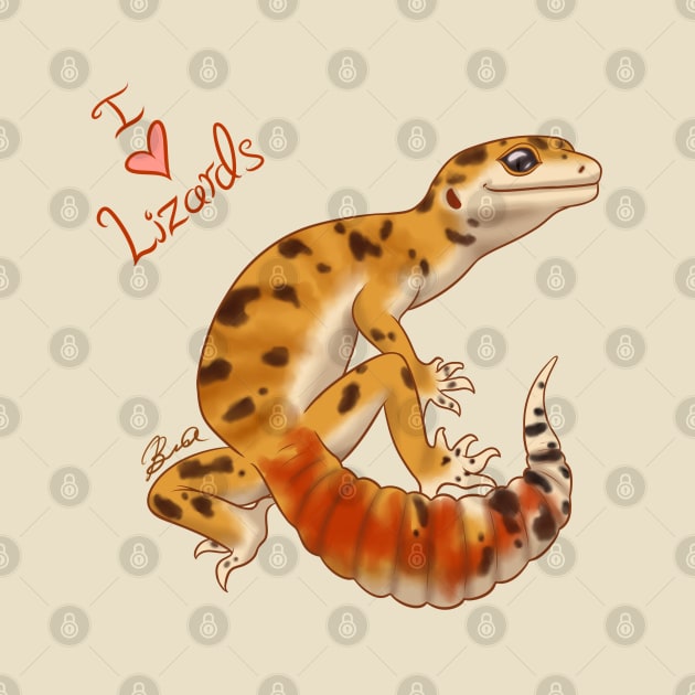 I (Heart) Lizards! by Kashidoodles