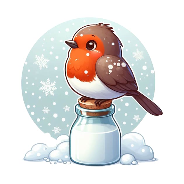 Cute Robin by Pickledjo