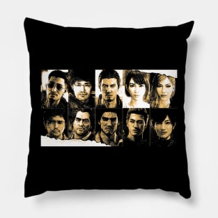 Like A Dragon Infinite Wealth Characters Pillow