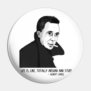 Camus BW Pin