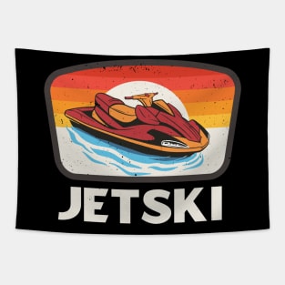 Jetski Water Sports Retro Jet Skiing Tapestry