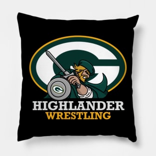 Highlander wrestling Pillow