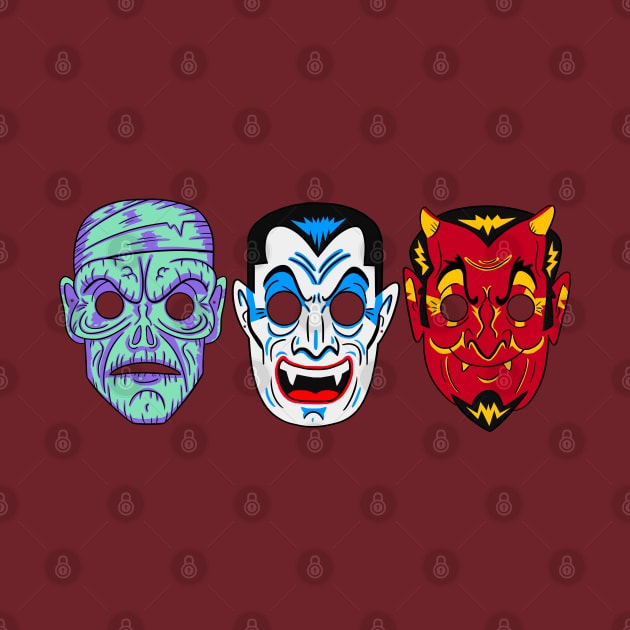 Halloween Masks by Tuckerjoneson13