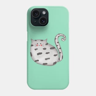 Cute fat little cat Phone Case