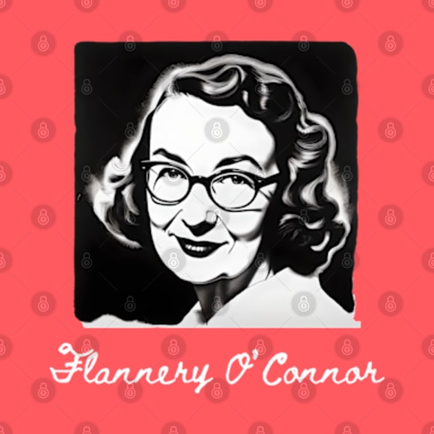Flannery O'Connor by Desert Owl Designs