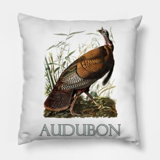 Wild Turkey by John James Audubon Pillow