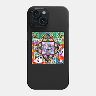 Portuguese folk art Phone Case