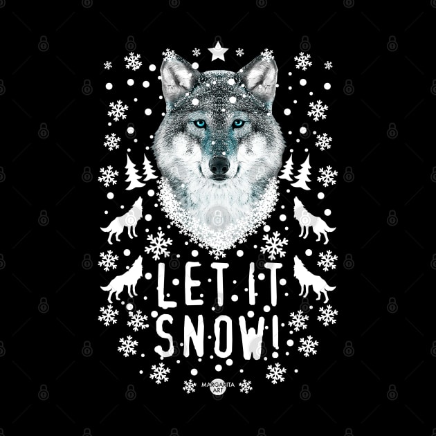 45 Wolf Let it SNOW by Margarita7