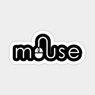 Mouse Wordmark Magnet