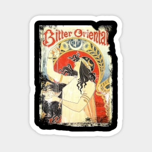 Art Nouveau - Bitter Oriental Alphonse Mucha Magnet