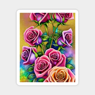 Fabulous Roses Magnet