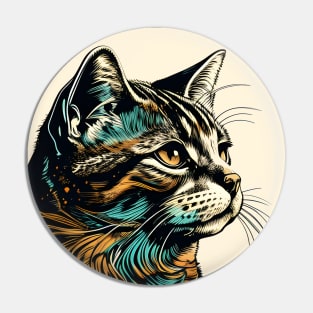 Happy Cats Faces, Be Happy Everyday Pin