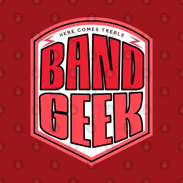 Band Geek - Red and Black by My Pet Minotaur