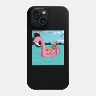 Gangaroo on vacation Phone Case