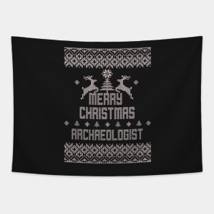 Merry Christmas ARCHAEOLOGIST Tapestry