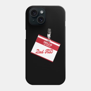 2nd AD Name Tag Phone Case