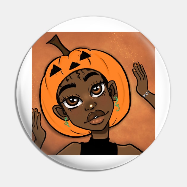 Pumpkin Spice Pin by bananapeppersart