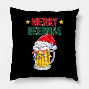 MERRY BEERMAS Pillow