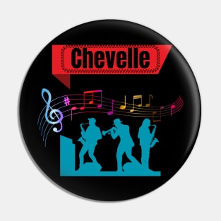 Vintage Chevelle Band Pin