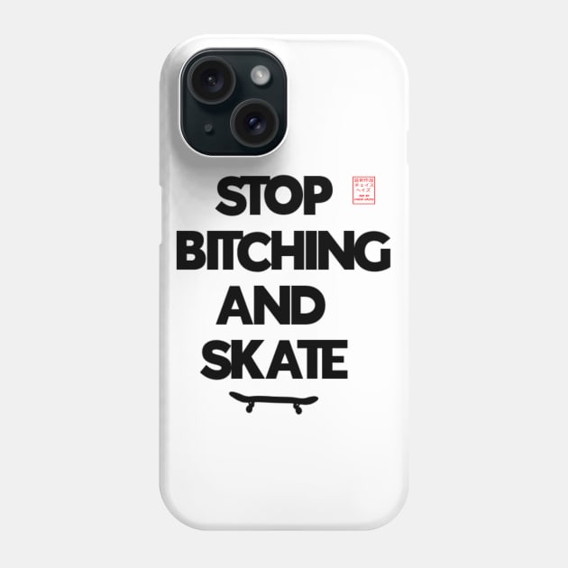 Skater Slang Phone Case by ChaseTM5