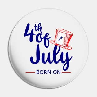 4th of July Pin