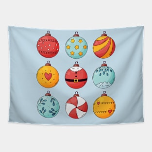 Christmas ball Ornament Collections Tapestry