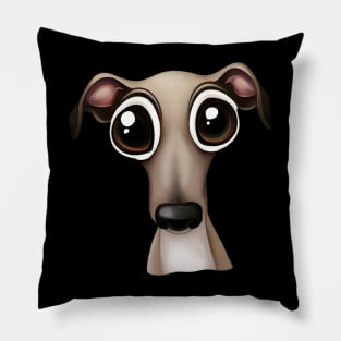 Loyal Greyhound Companion Pillow