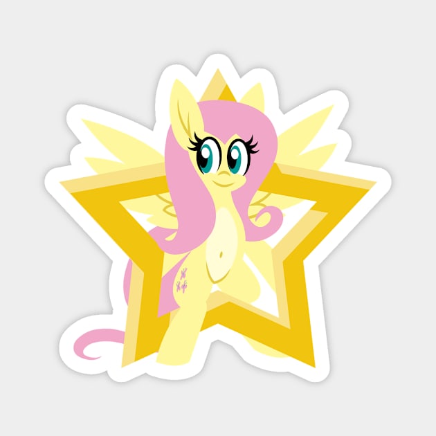 Star Fluttershy Magnet by Tridashie