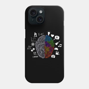 Colorful Brain Science And Art Phone Case