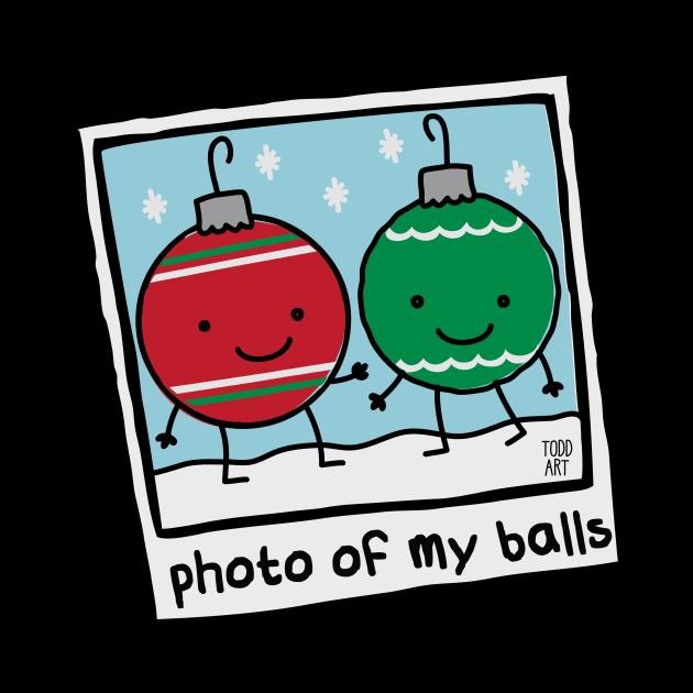 PHOTO OF MY BALLS by toddgoldmanart