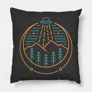 Ufo Invasion Tour to Nature 1 Pillow