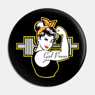 Girls who lift, fitness girl, gym girl Pin