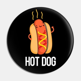 Hot Dog Funny Food Puns Pin