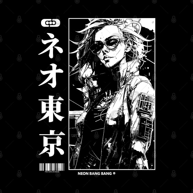 Cyberpunk Girl Manga by Neon Bang Bang