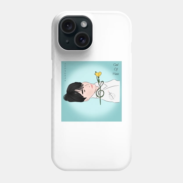 Jeonghan in God Of Music MV by Seventeen Kpop Phone Case by ArtRaft Pro