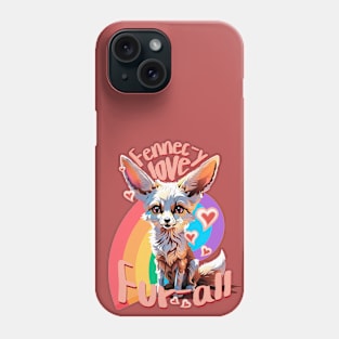 Cute Fennec Foxes Lover a Girl Who Loves Fennec Kawaii Foxes Phone Case