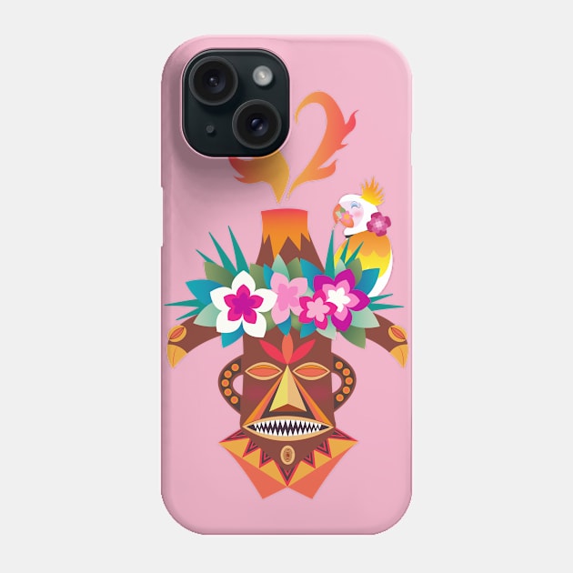 Hail Pele Phone Case by Geishas and Gasmasks