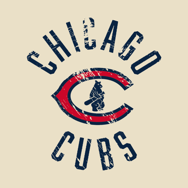 Chicago Cubs 1927 Slub T-Shirt by ArtImpressionFinds