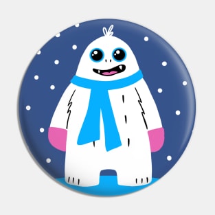 Seasonal Yeti - Winter Pin