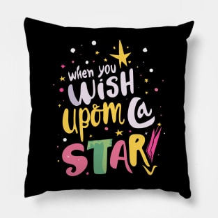 When You Wish Upon a Star Pillow