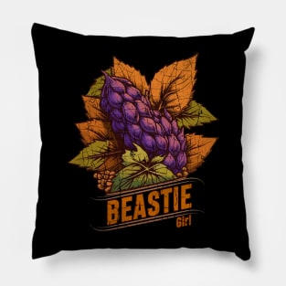 Vintage Beastie Girl - Save the Plant Pillow