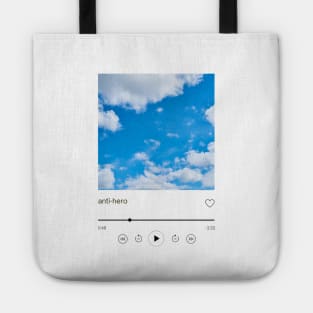 Anti-Hero Song Print - Taylor Swift Tote