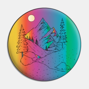 colorful hiking trail Pin