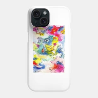 Flower Lake Phone Case