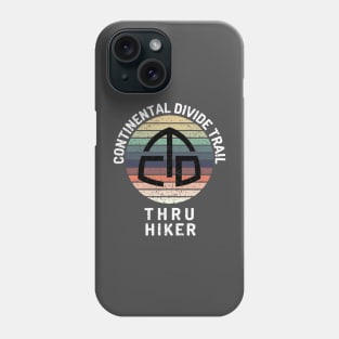 Continental Divide Trail Thru Hiker Sunset Phone Case