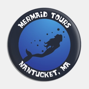 Mermaid Tours, Nantucket, MA Pin