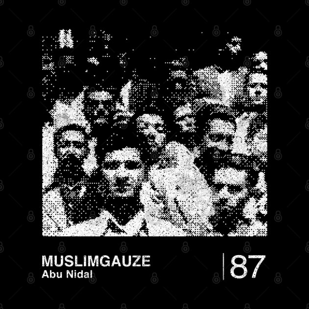 Muslimgauze / Minimalist Graphic Design Fan Artwork by saudade