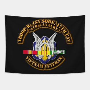 Troop K, 17th Cavalry w SVC Tapestry