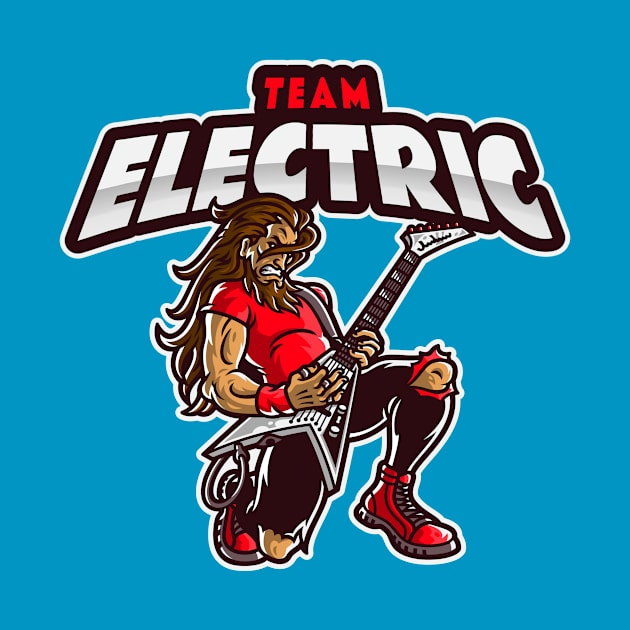 Team Electric by Dont Fret Clothing